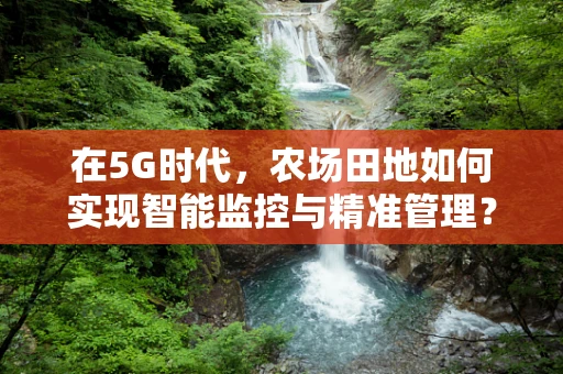 在5G时代，农场田地如何实现智能监控与精准管理？