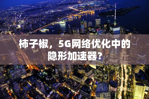 柿子椒，5G网络优化中的隐形加速器？