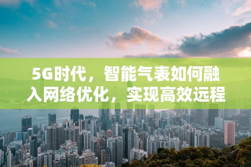 5G时代，智能气表如何融入网络优化，实现高效远程管理？