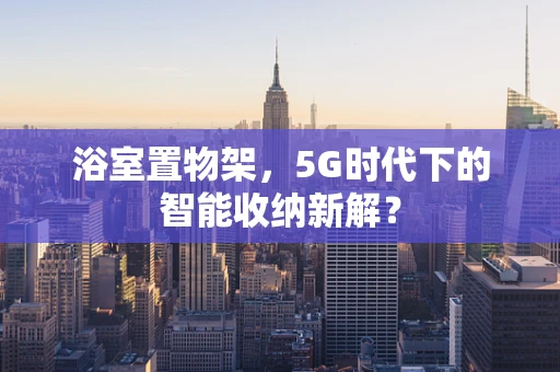 浴室置物架，5G时代下的智能收纳新解？