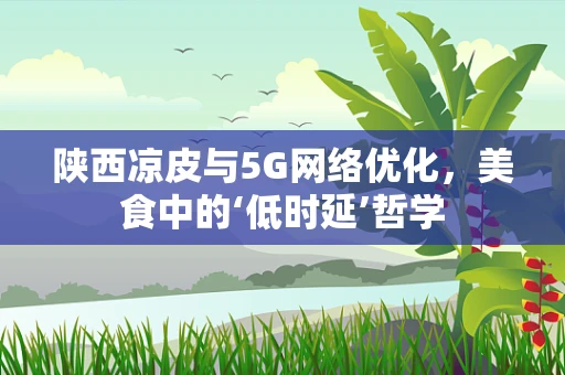 陕西凉皮与5G网络优化，美食中的‘低时延’哲学