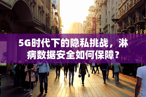 5G时代下的隐私挑战，淋病数据安全如何保障？