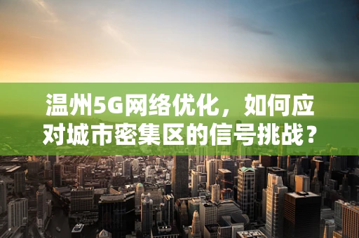 温州5G网络优化，如何应对城市密集区的信号挑战？