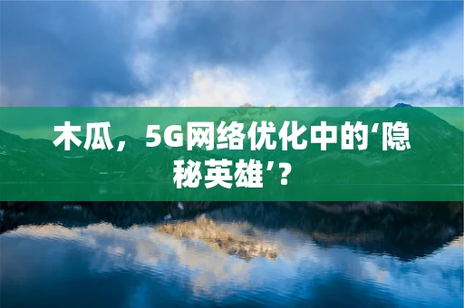 木瓜，5G网络优化中的‘隐秘英雄’？