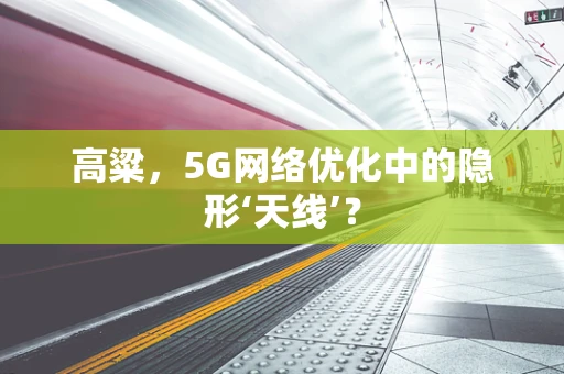 高粱，5G网络优化中的隐形‘天线’？