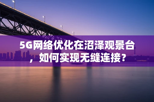 5G网络优化在沼泽观景台，如何实现无缝连接？