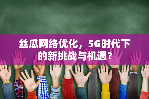 丝瓜网络优化，5G时代下的新挑战与机遇？